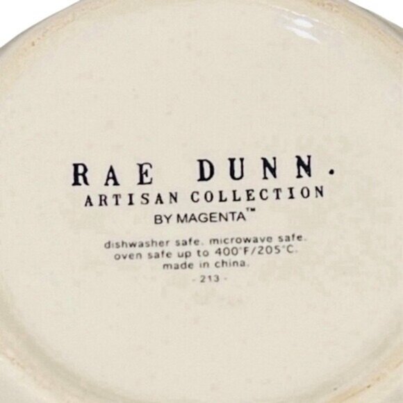 Rae Dunn Artisan Farmhouse Collection Thanksgiving Gobble Soup Bowl With Handle - Picture 5 of 5